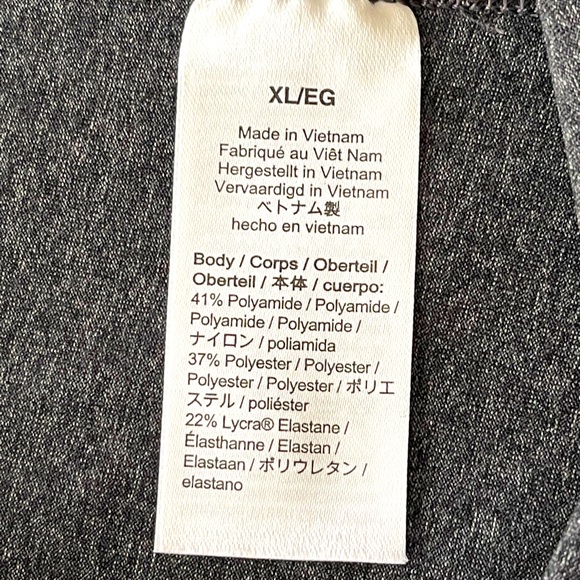 J. Crew 7/8 Leggings Size XL, Charcoal gray - Picture 3 of 6